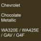 Preview: Chevrolet, Chocolate Metallic, WA320E / WA425E / GAV / G4F.